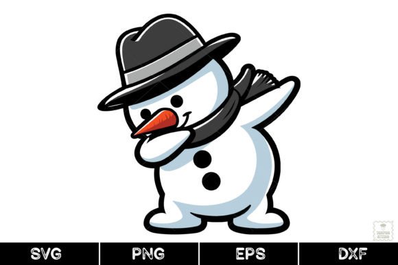 A Dab of Winter Cheer: Using Snowman Graphics for Client Projects
