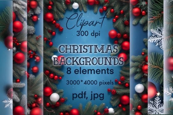 A Designer's Practical Review of Christmas Background Graphics