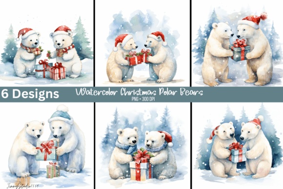 A Designer’s Review: Christmas Polar Bears Graphics for Local Brands