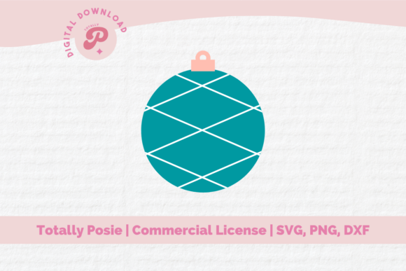 A Festive Ornament SVG for Holiday Graphics & Illustrations