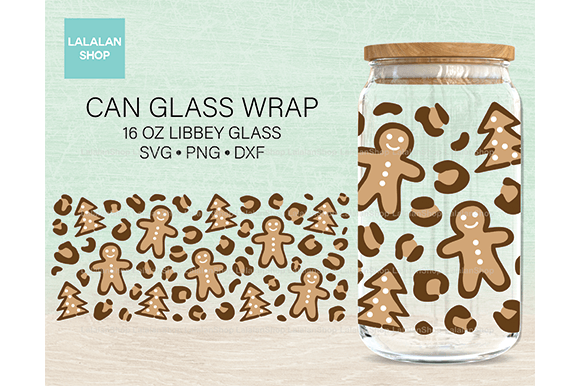 A Practical Review of the Leopard Christmas Libbey Glass Can SVG Design