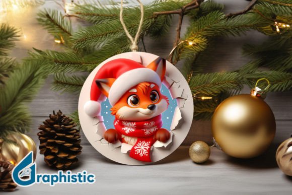 A Review of Fox 3D Ornament Graphics & Illustrations