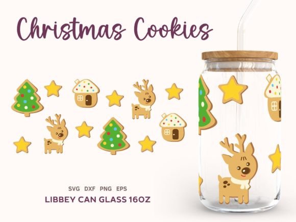 Christmas Cookies SVG: Festive Design Graphics