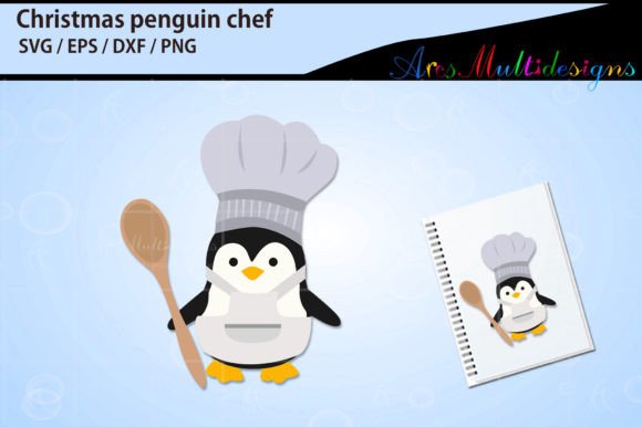 Christmas Penguin Chef: A Review for Embroidery Projects