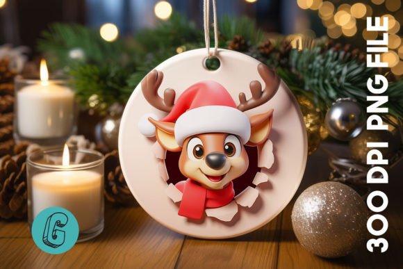 Designer Review: The Reindeer Ornament Graphics