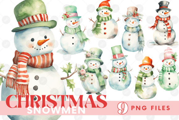 Evaluating a Festive Snowmen Clipart Bundle for Real-World Design Projects