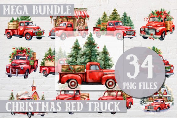 Is This Christmas Truck Design a Solid Choice for Embroidery?