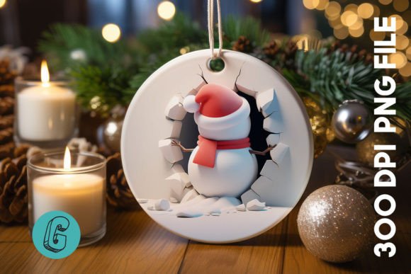 Snowman Ornament Back: A Graphic Designer’s Marketing Review